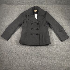 Vintage Michael Kors Mens Button Up Gray Jacket Size Large NWT